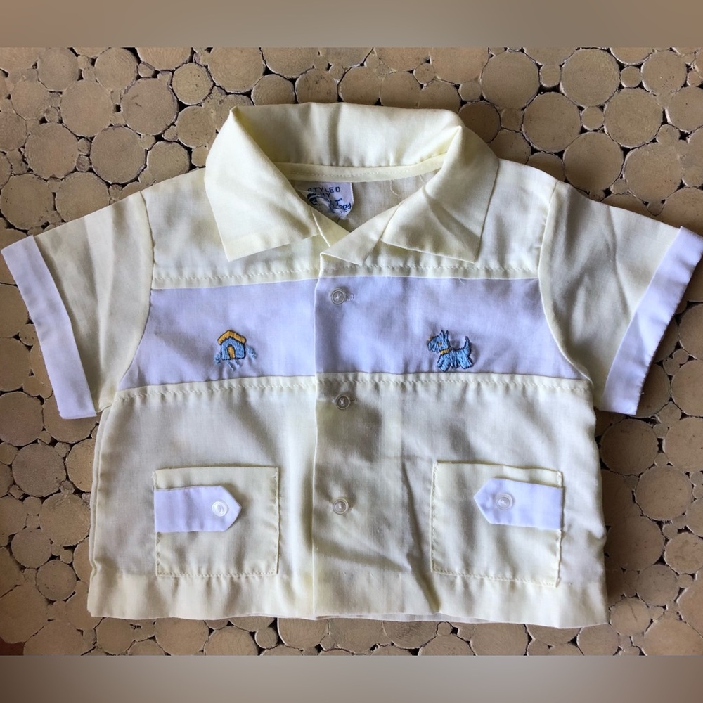 1950’s Vintage Baby Shirt